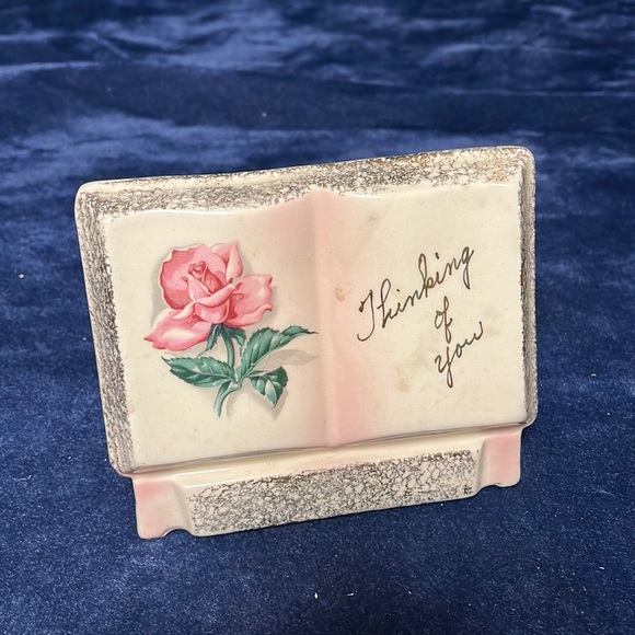 VTG Thinking of You Book Planter - Picture 1 of 4